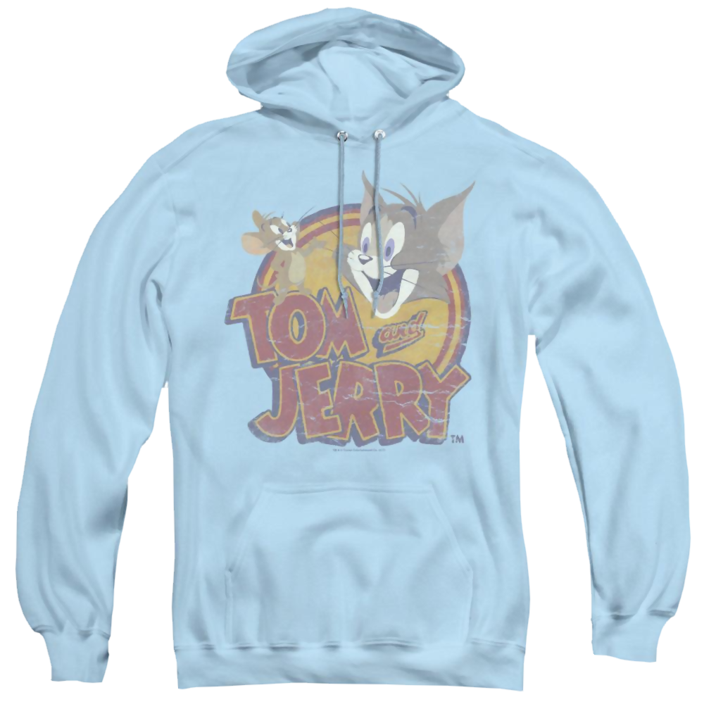 Tom And Jerry Water Damaged - Pullover Hoodie Pullover Hoodie Tom and Jerry   