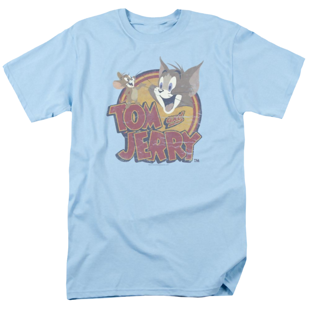 Tom And Jerry Water Damaged - Men's Regular Fit T-Shirt Men's Regular Fit T-Shirt Tom and Jerry   