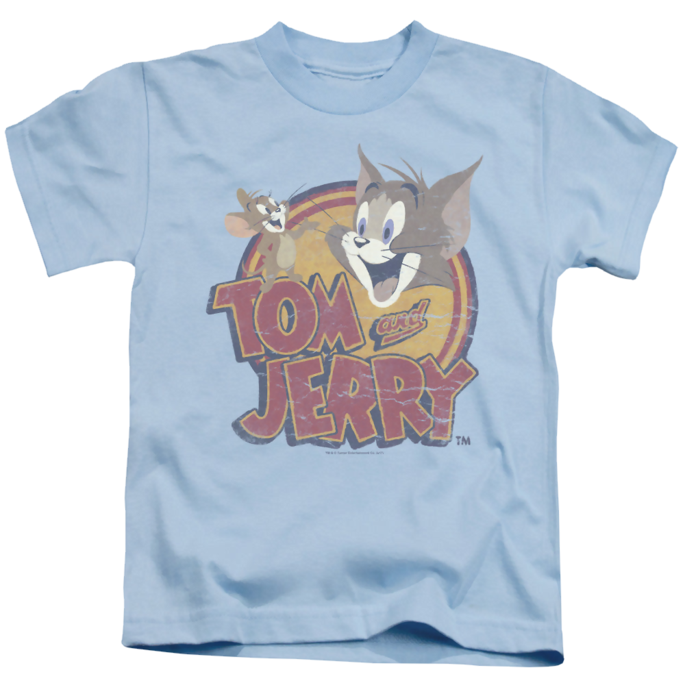 Tom and Jerry Water Damaged - Kid's T-Shirt Kid's T-Shirt (Ages 4-7) Tom and Jerry   