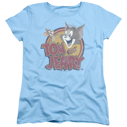 Tom and Jerry Water Damaged Women's T-Shirt Women's T-Shirt Tom and Jerry   