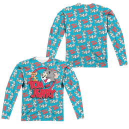 Tom and Jerry Double Trouble Men's All-Over Print T-Shirt Men's All-Over Print Long Sleeve Tom and Jerry   