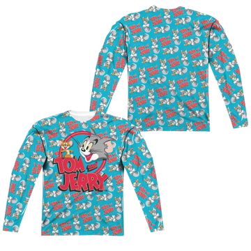 Tom and Jerry Double Trouble men's all-over print long sleeve
