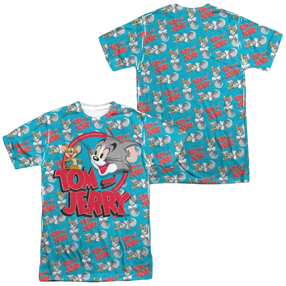 Tom and Jerry Double Trouble Men's All Over Print T-Shirt Men's All-Over Print T-Shirt Tom and Jerry   