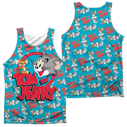 Tom and Jerry Double Trouble Men's All Over Print Tank Men's All Over Print Tank Tom and Jerry   