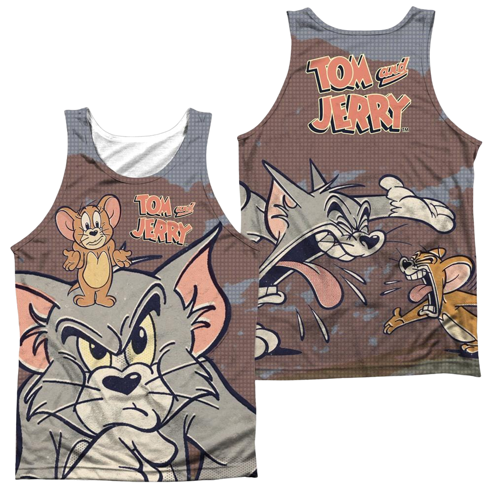 Tom and Jerry Up To No Good Men's All Over Print Tank Men's All Over Print Tank Tom and Jerry   