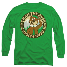 Yogi Bear Smarter Than Average - Men's Long Sleeve T-Shirt Men's Long Sleeve T-Shirt Yogi Bear   