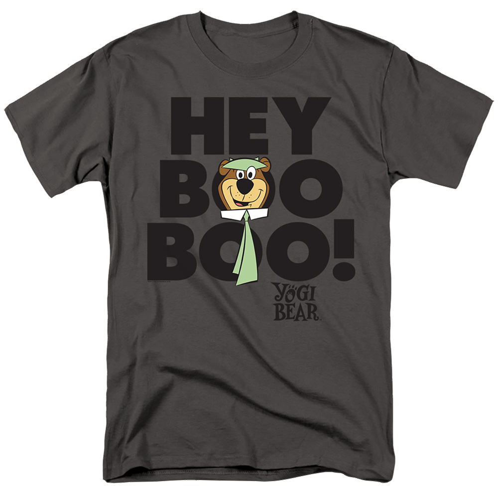 Yogi Bear Hey Boo Boo - Men's Regular Fit T-Shirt Men's Regular Fit T-Shirt Yogi Bear   