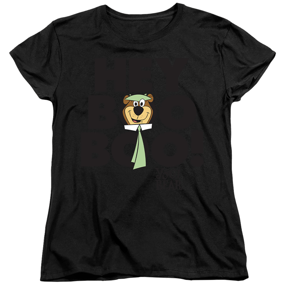 Yogi Bear Hey Boo Boo - Women's T-Shirt Women's T-Shirt Yogi Bear   