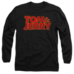 Tom and Jerry Movie Logo - Men's Long Sleeve T-Shirt Men's Long Sleeve T-Shirt Tom and Jerry   