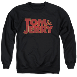 Tom and Jerry Movie Logo - Men's Crewneck Sweatshirt Men's Crewneck Sweatshirt Tom and Jerry   