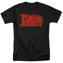 Tom and Jerry Movie Logo - Men's Regular Fit T-Shirt Men's Regular Fit T-Shirt Tom and Jerry   