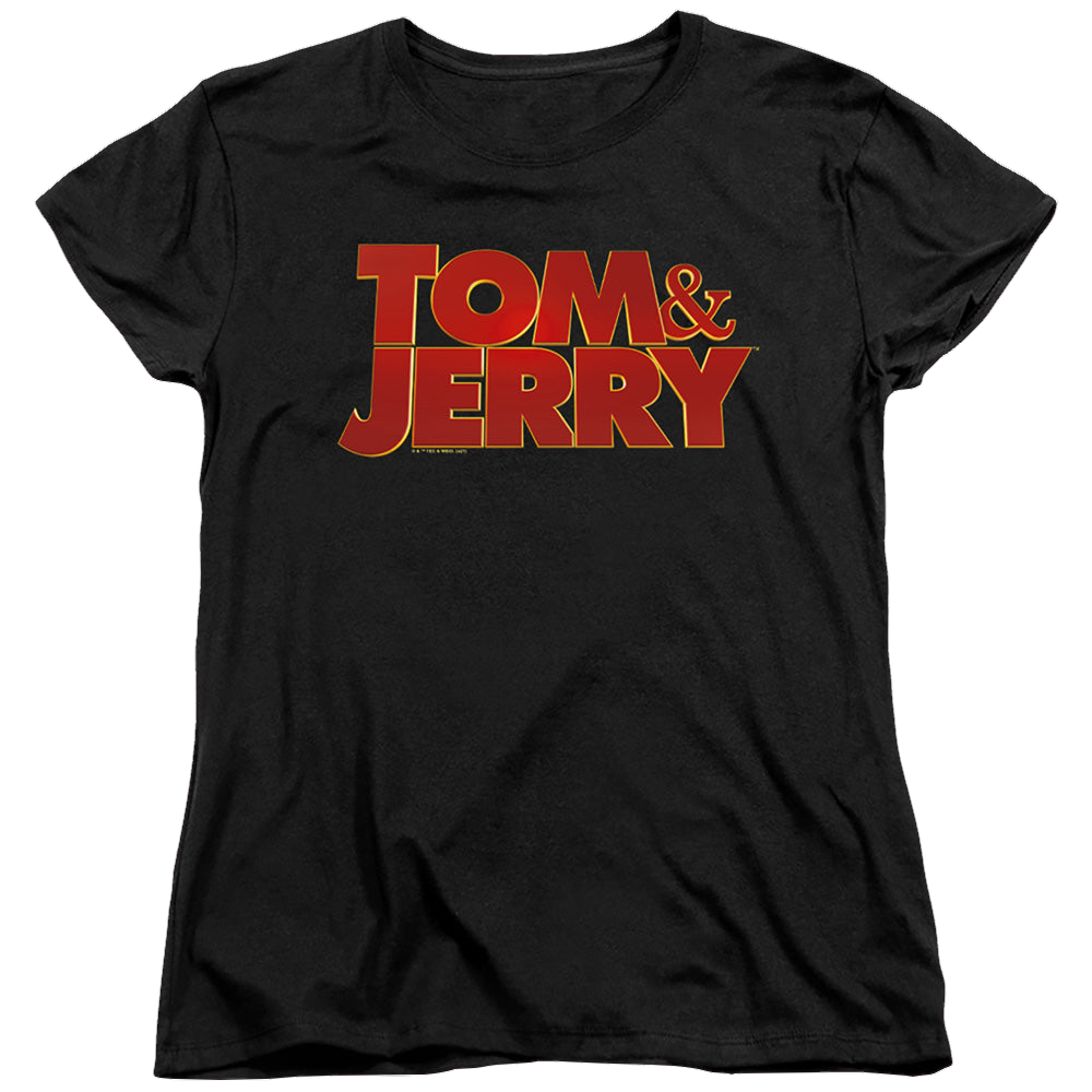 Tom and Jerry Movie Logo - Women's T-Shirt Women's T-Shirt Tom and Jerry   