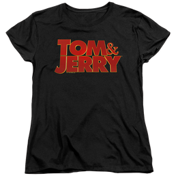 Tom and Jerry Movie Logo - Women's T-Shirt Women's T-Shirt Tom and Jerry   