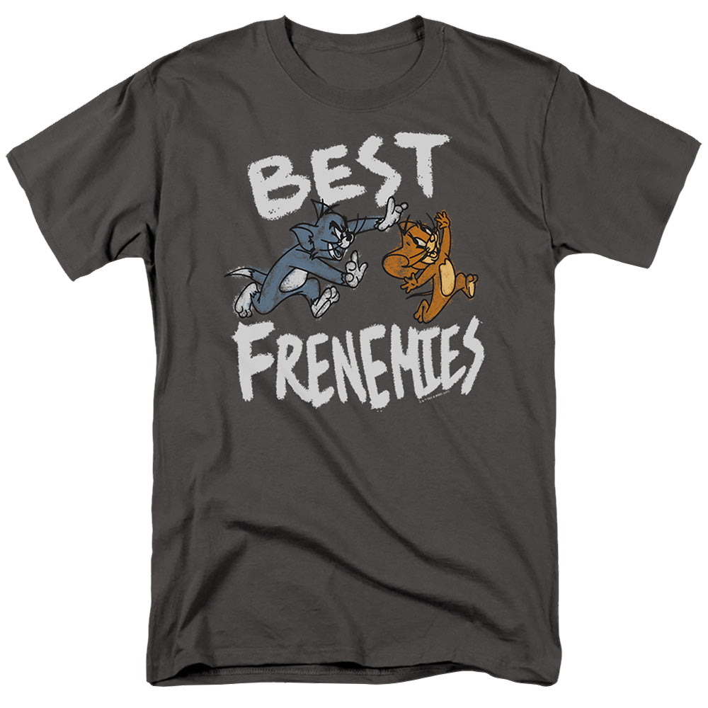 Tom and Jerry Best Frenemies - Men's Regular Fit T-Shirt Men's Regular Fit T-Shirt Tom and Jerry   