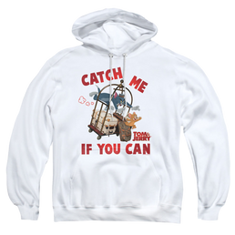 Tom and Jerry Catch Me If You Can - Pullover Hoodie Pullover Hoodie Tom and Jerry   