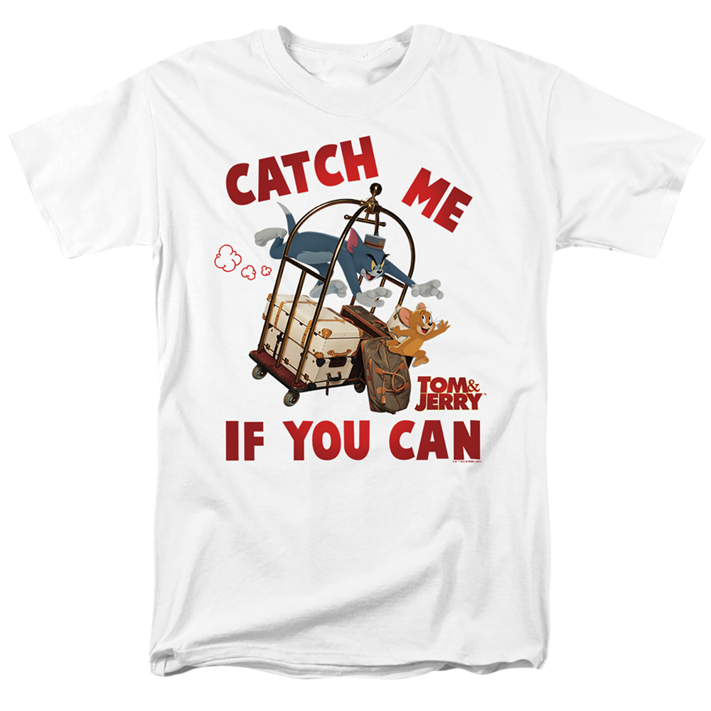 Tom and Jerry Catch Me If You Can - Men's Regular Fit T-Shirt Men's Regular Fit T-Shirt Tom and Jerry   