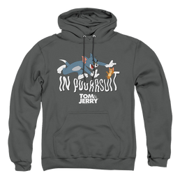 Tom and Jerry In Pursuit - Pullover Hoodie Pullover Hoodie Tom and Jerry   