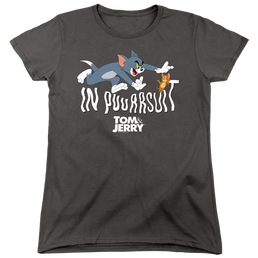 Tom and Jerry In Pursuit - Women's T-Shirt Women's T-Shirt Tom and Jerry   