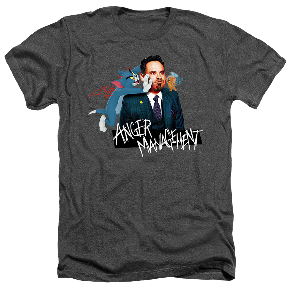 Tom and Jerry Anger Management - Men's Heather T-Shirt Men's Heather T-Shirt Tom and Jerry   