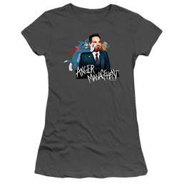 Tom and Jerry Anger Management - Juniors T-Shirt Juniors T-Shirt Tom and Jerry   