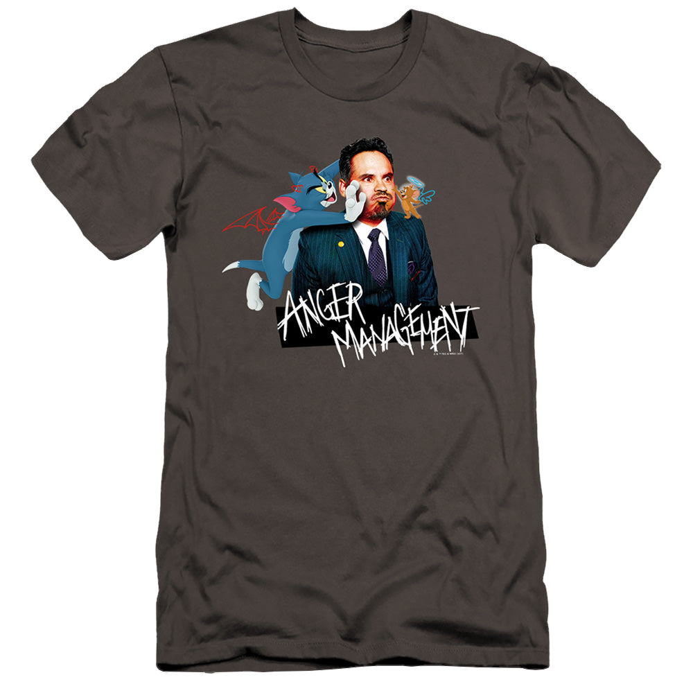 Tom and Jerry Anger Management - Men's Premium Slim Fit T-Shirt Men's Premium Slim Fit T-Shirt Tom and Jerry   
