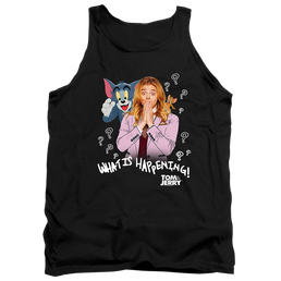 Tom and Jerry What Is Happening - Men's Tank Top Men's Tank Tom and Jerry   
