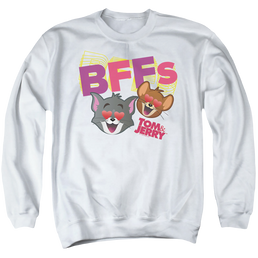 Tom and Jerry Bffs - Men's Crewneck Sweatshirt Men's Crewneck Sweatshirt Tom and Jerry   