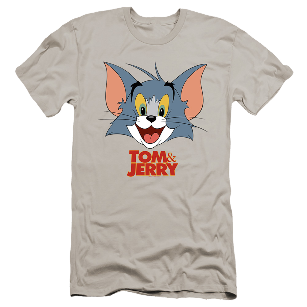 Tom and Jerry Tom Head - Men's Premium Slim Fit T-Shirt Men's Premium Slim Fit T-Shirt Tom and Jerry   