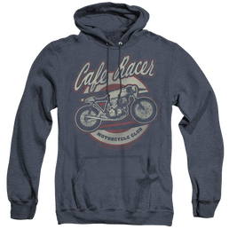 Honda Cafe Racer - Heather Pullover Hoodie Heather Pullover Hoodie Honda   