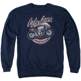 Honda Cafe Racer - Men's Crewneck Sweatshirt Men's Crewneck Sweatshirt Honda   