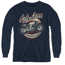 Honda Cafe Racer - Youth Long Sleeve T-Shirt Youth Long Sleeve T-Shirt Honda   