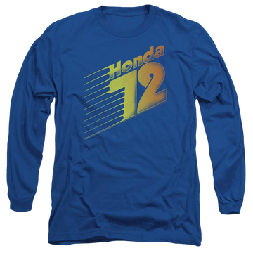 Royal men's long sleeve t-shirt with Honda Good Ol 72 graphic