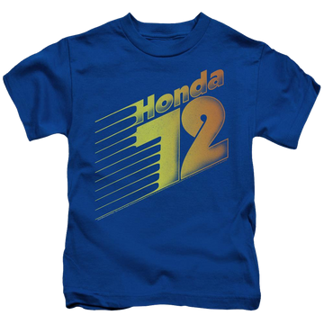 Royal kid's t-shirt for ages 4 to 7 with Honda Good Ol 72 graphic