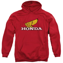Honda Yellow Wing Logo - Pullover Hoodie Pullover Hoodie Honda   