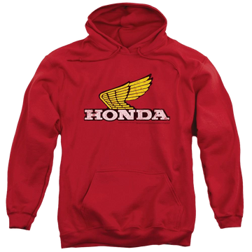 Honda Yellow Wing Logo - Pullover Hoodie Pullover Hoodie Honda   