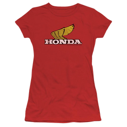 Honda Yellow Wing Logo - Juniors T-Shirt Juniors T-Shirt Honda   
