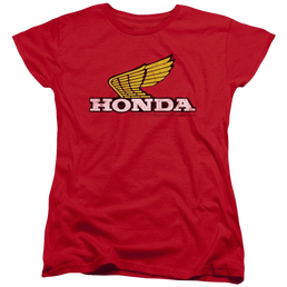 Honda Yellow Wing Logo - Women's T-Shirt Women's T-Shirt Honda   