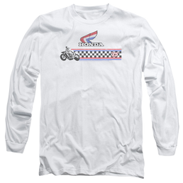 Honda 1985 Red White Blue - Men's Long Sleeve T-Shirt Men's Long Sleeve T-Shirt Honda   
