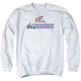 Honda 1985 Red White Blue - Men's Crewneck Sweatshirt Men's Crewneck Sweatshirt Honda   