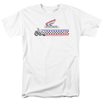 Honda 1985 Red White Blue - Men's Regular Fit T-Shirt Men's Regular Fit T-Shirt Honda   