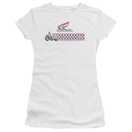 Honda 1985 Red White Blue - Juniors T-Shirt Juniors T-Shirt Honda   