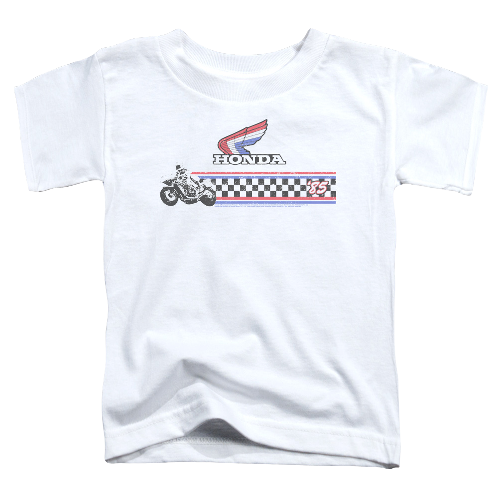 Honda 1985 Red White Blue - Toddler T-Shirt Toddler T-Shirt Honda   