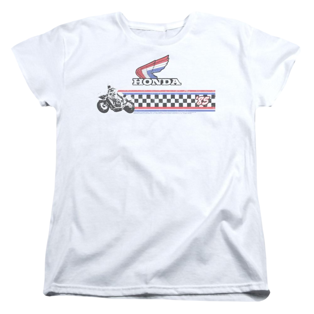 Honda 1985 Red White Blue - Women's T-Shirt Women's T-Shirt Honda   