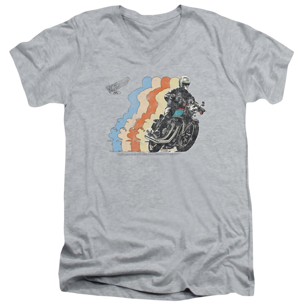 Honda Retro Honda - Men's V-Neck T-Shirt Men's V-Neck T-Shirt Honda   