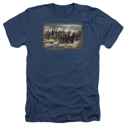 Hobbit Movie Trilogy, The Hobbit & Company - Men's Heather T-Shirt Men's Heather T-Shirt The Hobbit   
