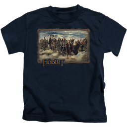 Hobbit Movie Trilogy, The Hobbit & Company - Kid's T-Shirt Kid's T-Shirt (Ages 4-7) The Hobbit   
