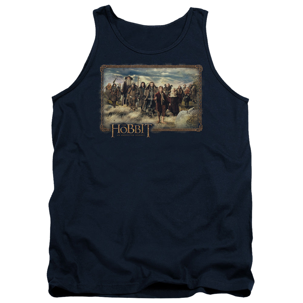 Hobbit Movie Trilogy, The Hobbit & Company - Men's Tank Top Men's Tank The Hobbit   
