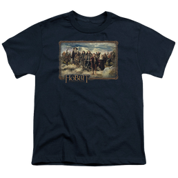 Hobbit Movie Trilogy, The Hobbit & Company - Youth T-Shirt Youth T-Shirt (Ages 8-12) The Hobbit   