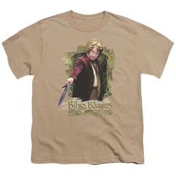 Hobbit Movie Trilogy, The Bilbo Baggins - Youth T-Shirt Youth T-Shirt (Ages 8-12) The Hobbit   