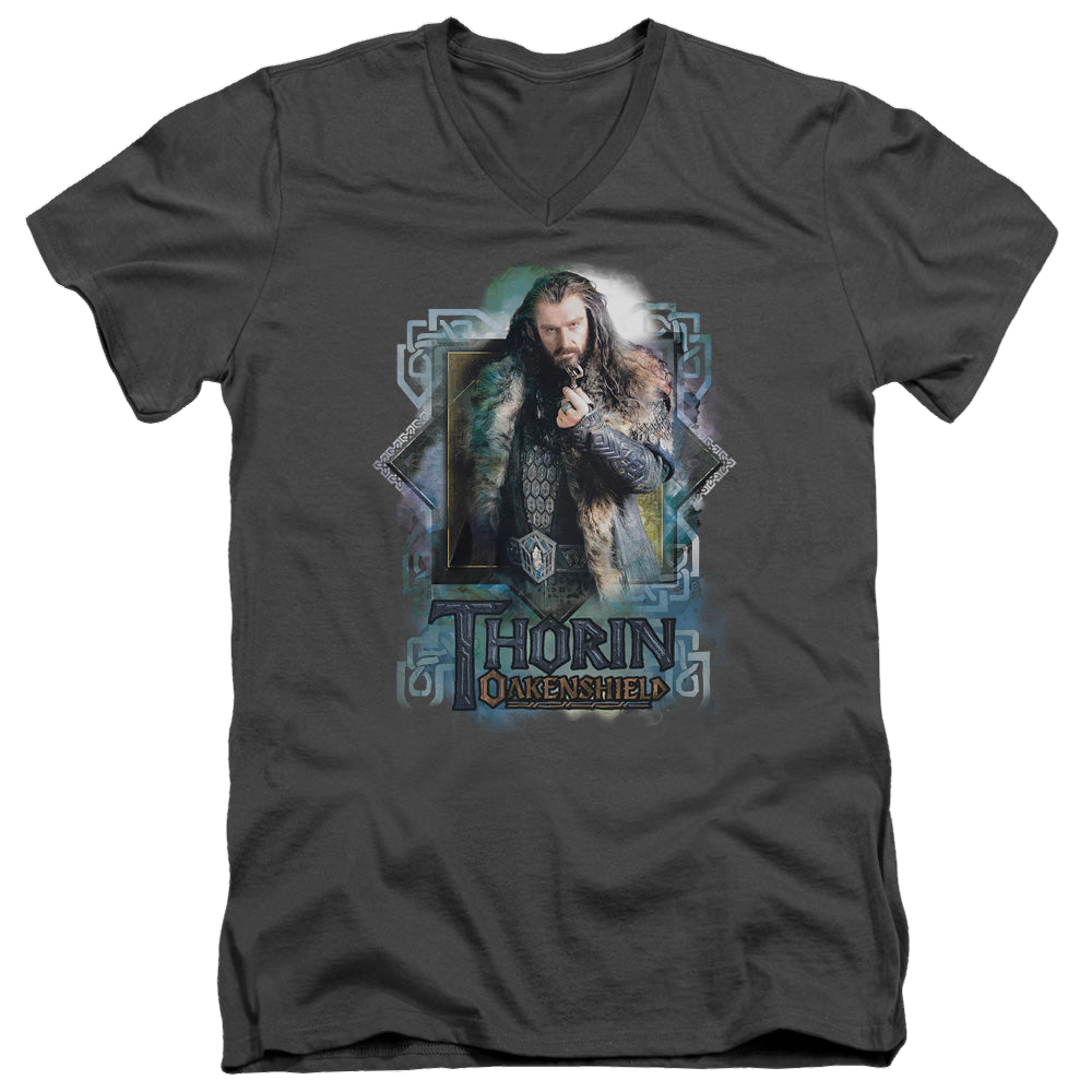 Hobbit Movie Trilogy, The Thorin Oakenshield - Men's V-Neck T-Shirt Men's V-Neck T-Shirt The Hobbit   